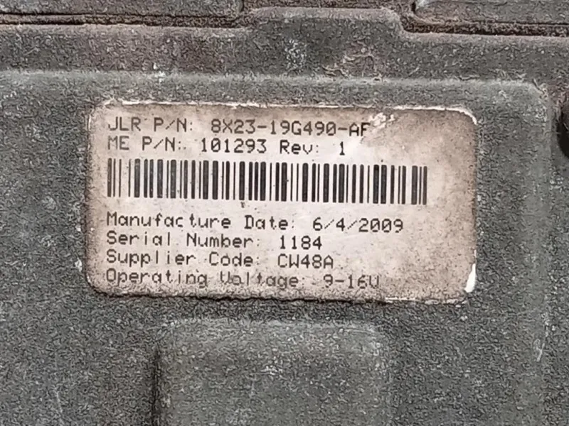 Telecamera Posteriore Portello POST 8X23-19G490-AF TELECAMERA+CABLAGGIO Jaguar XF I 2011
