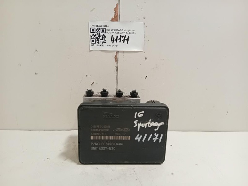 Pompa ABS ANT BE60030404 Kia Sportage III 2010