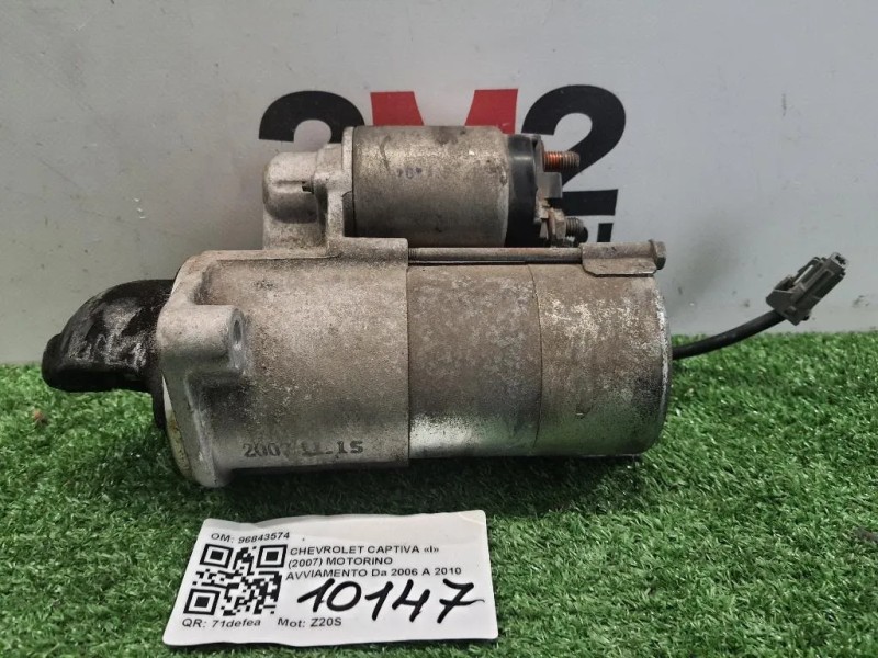 Motorino Avviamento 96843574 Chevrolet Captiva I 2007