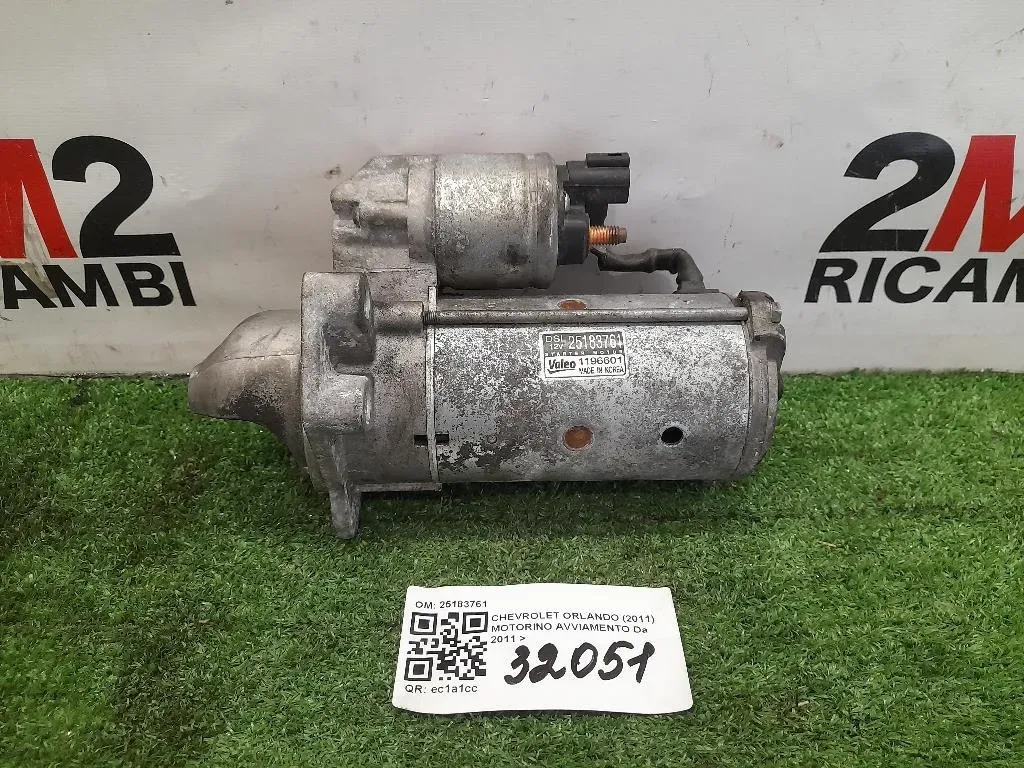 Motorino Avviamento 25183761 Chevrolet Orlando 2011