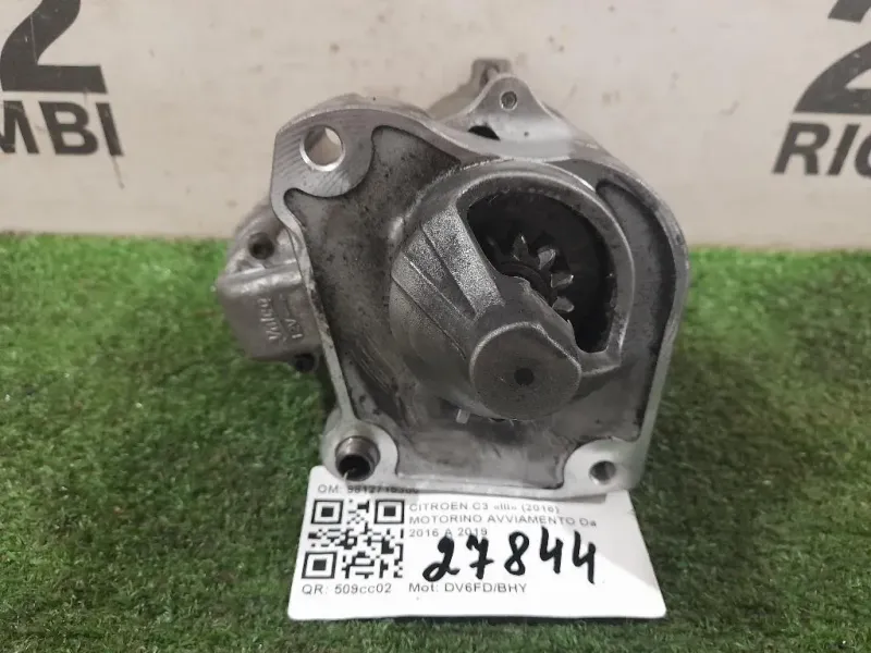 Motorino Avviamento 9812715380 Citroen C3 III 2016