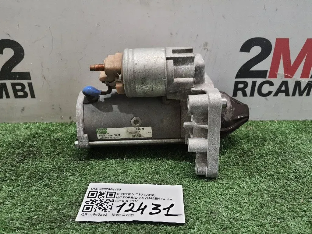 Motorino Avviamento 9662854180 Citroen DS3 2010
