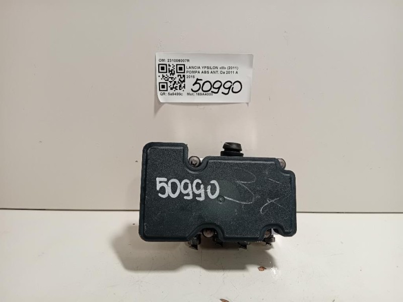 Pompa ABS ANT 231006007R Lancia Ypsilon III 2011