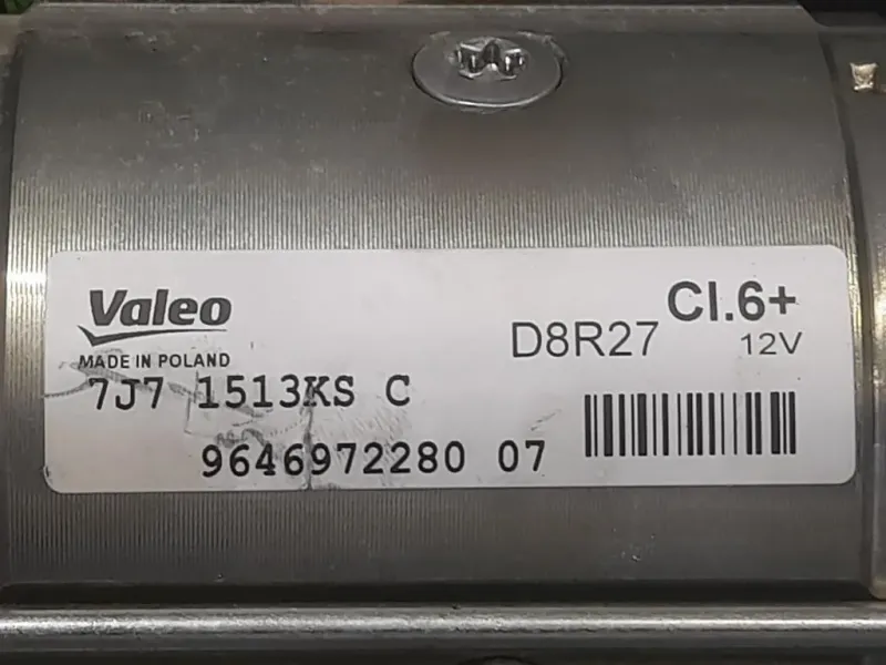 Motorino Avviamento 9646972280 Citroen Jumper III 2014