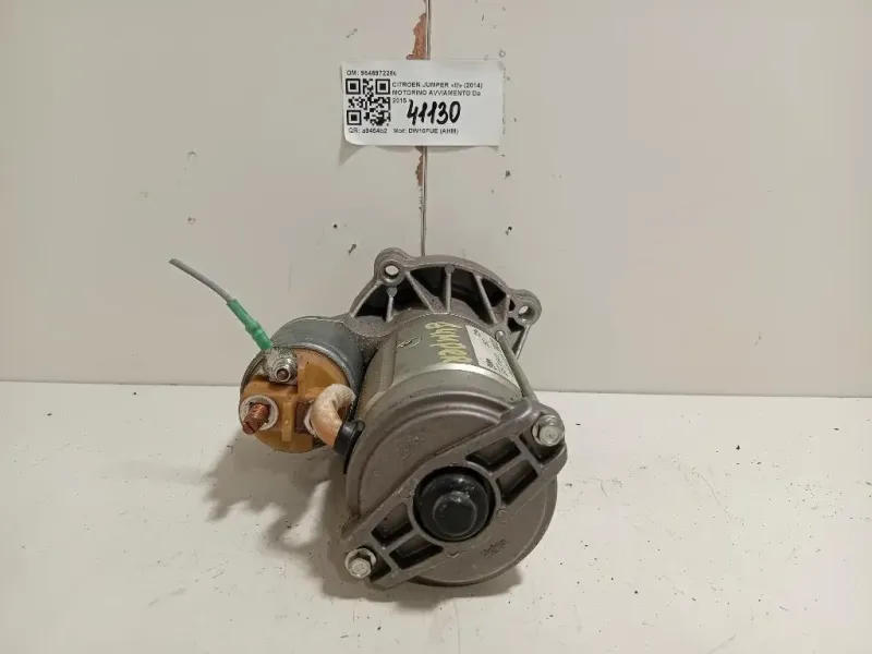 Motorino Avviamento 9646972280 Citroen Jumper III 2014