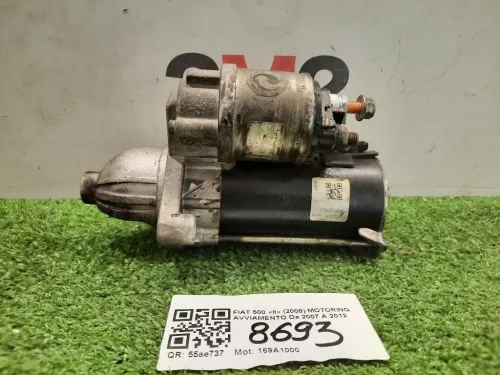 Motorino Avviamento  Fiat 500 II 2008