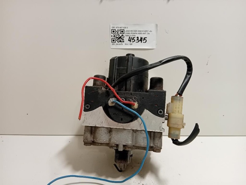 Pompa ABS ANT 478 407 020 0 Land Rover Discovery II 1999