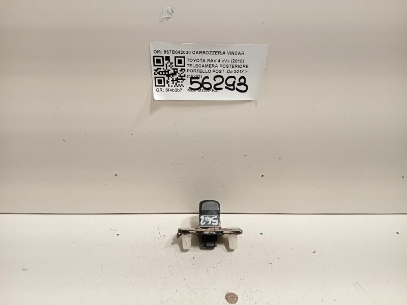Telecamera Posteriore Portello POST 867B042030 Toyota RAV 4 V 2018