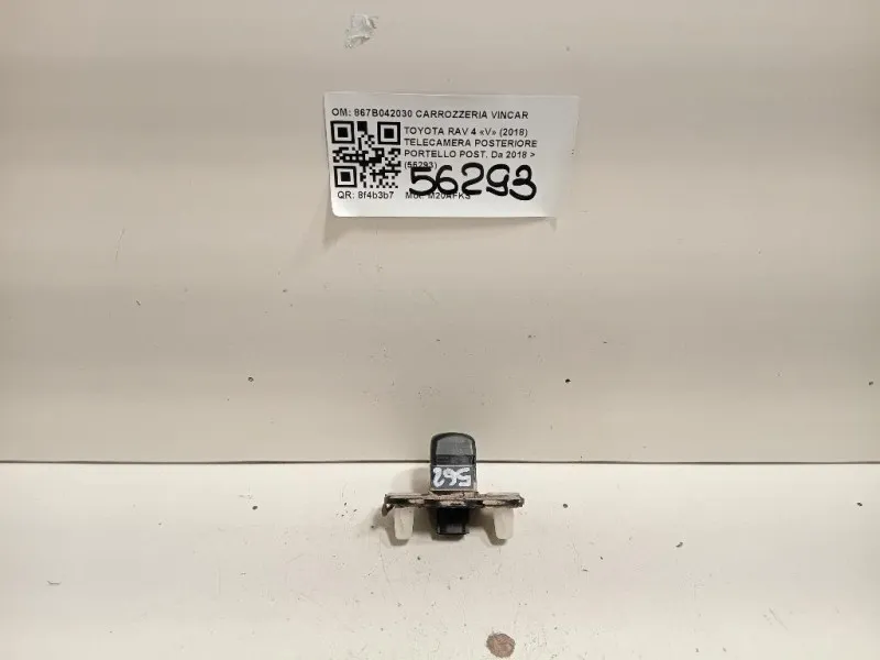 Telecamera Posteriore Portello POST 867B042030 Toyota RAV 4 V 2018