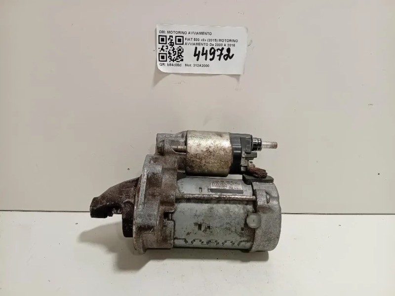 Motorino Avviamento MOTORINO AVVIAMENTO Fiat 500 II 2015