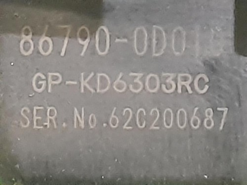 Telecamera Posteriore Portello POST 86790-0D010 Toyota Yaris IV 2014