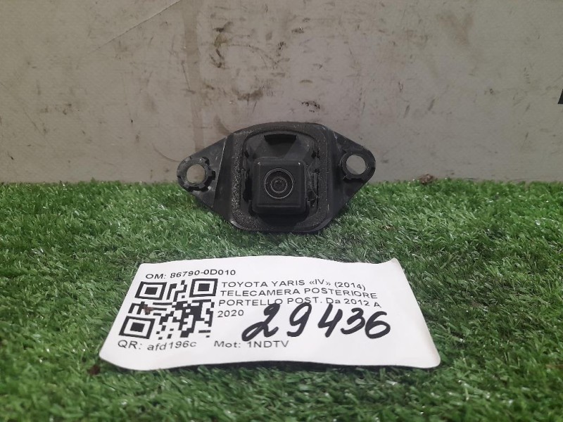 Telecamera Posteriore Portello POST 86790-0D010 Toyota Yaris IV 2014