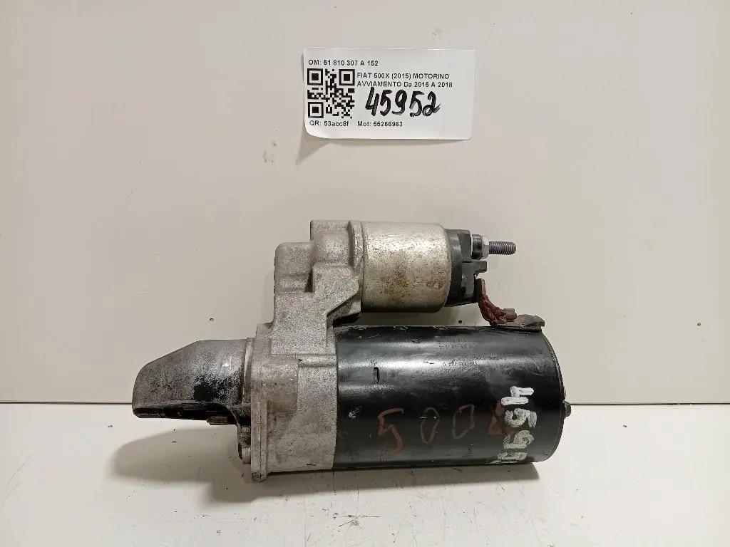 Motorino Avviamento 51916170 Fiat 500X 2015