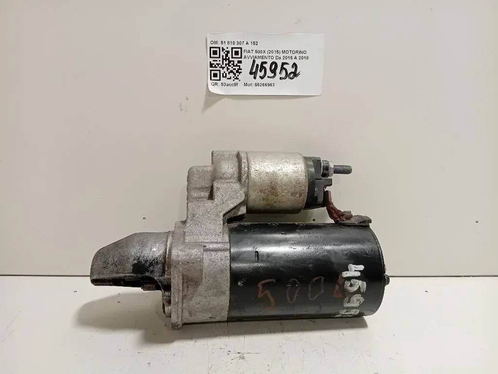 Motorino Avviamento 51916170 Fiat 500X 2015
