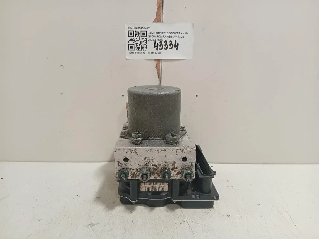 Pompa ABS ANT 0265950472 Land Rover Discovery III 2005