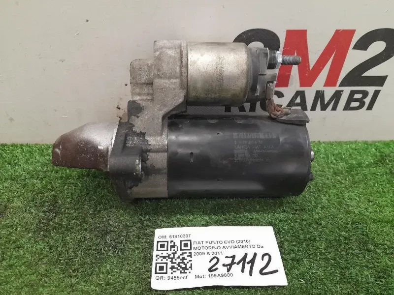 Motorino Avviamento 51810307 Fiat Punto EVO 2010