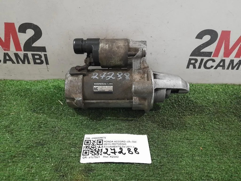 Motorino Avviamento 4280005670 Honda Accord IX SW 2011