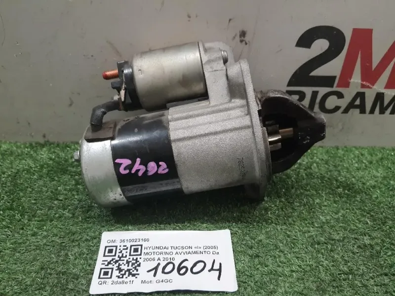 Motorino Avviamento 3610023160 Hyundai Tucson I 2005