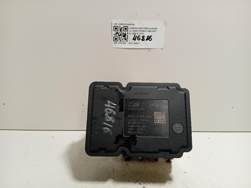 Pompa ABS ANT 6G9N-2C405-DG Land Rover Freelander II 2007