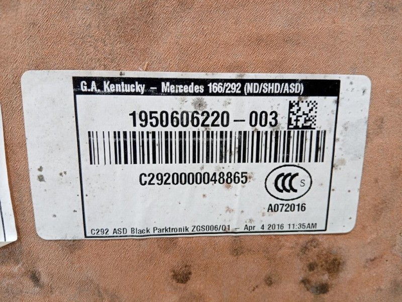 Tetto TETTO Mercedes Classe GLE W166 2015