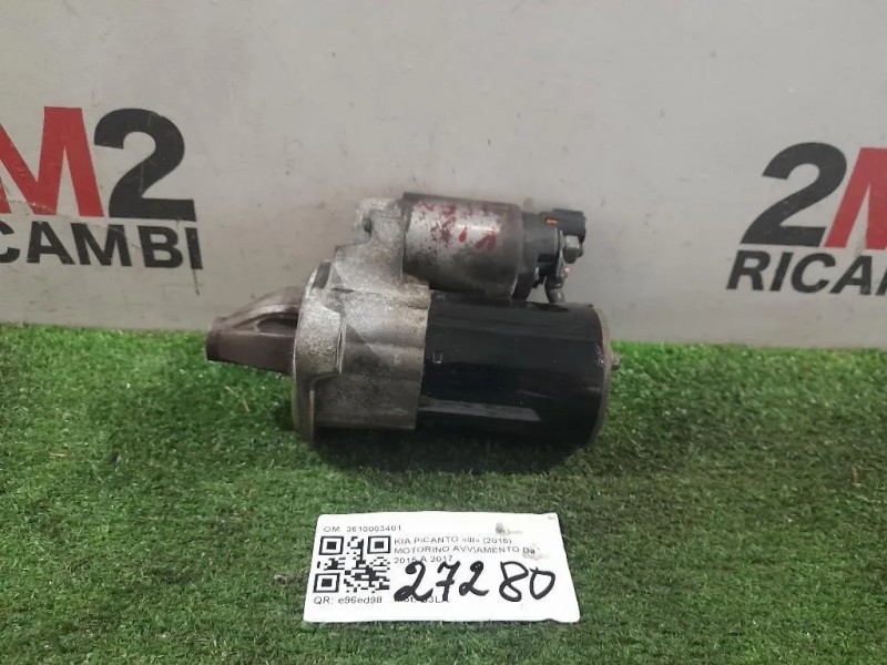 Motorino Avviamento 3610003401 Kia Picanto III 2015