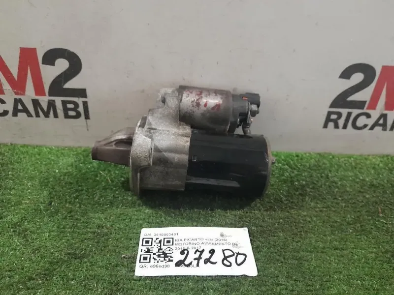 Motorino Avviamento 3610003401 Kia Picanto III 2015