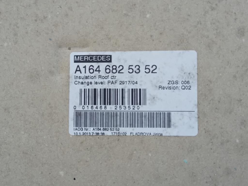 Tetto TETTO Mercedes Classe ML W166 2012