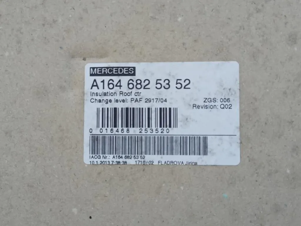 Tetto TETTO Mercedes Classe ML W166 2012