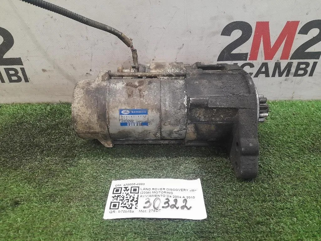 Motorino Avviamento 428000-4880 Land Rover Discovery III 2005