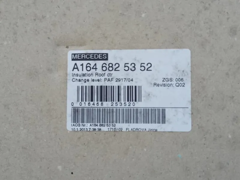 Tetto TETTO Mercedes Classe ML W166 2012