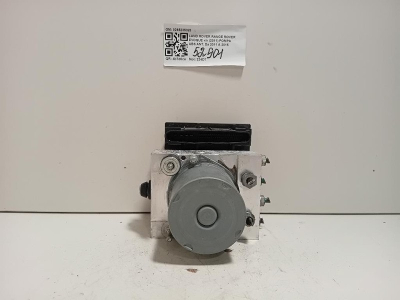Pompa ABS ANT 0265235020 Land Rover Range Rover Evoque I 2011