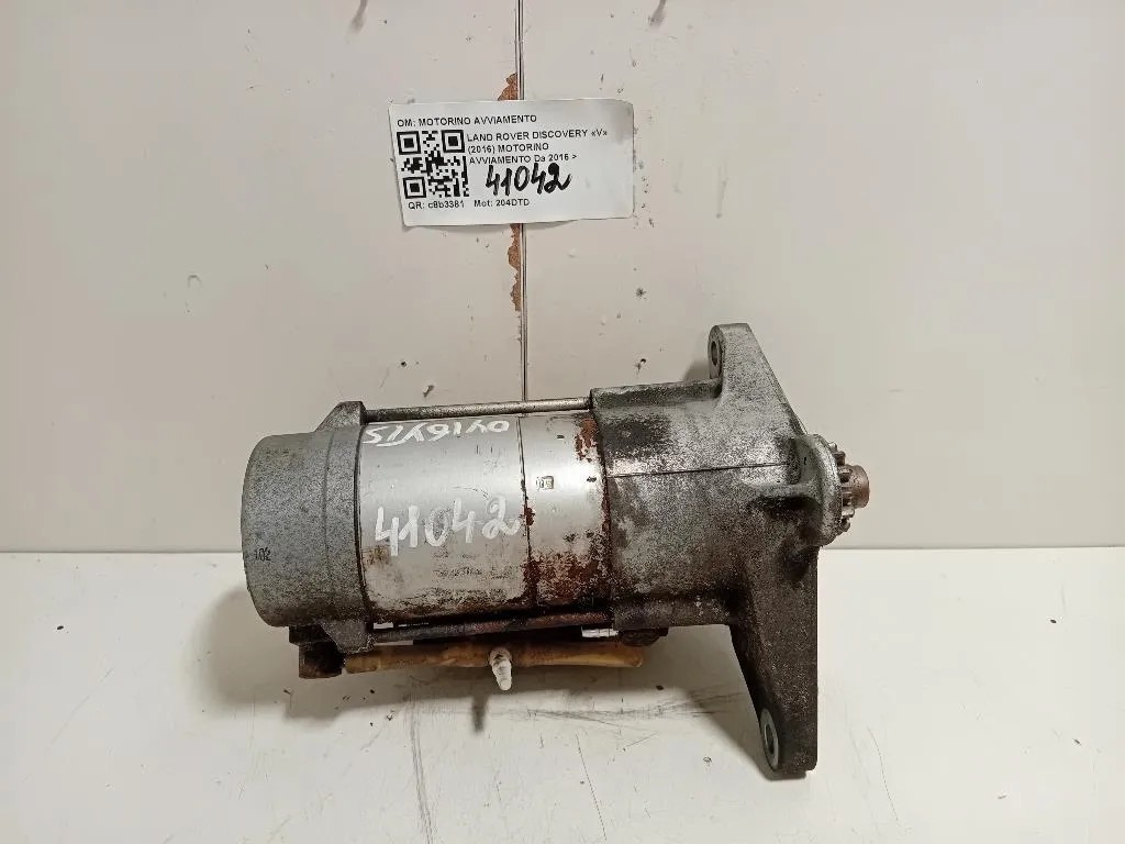 Motorino Avviamento LR081404 Land Rover Discovery V 2016