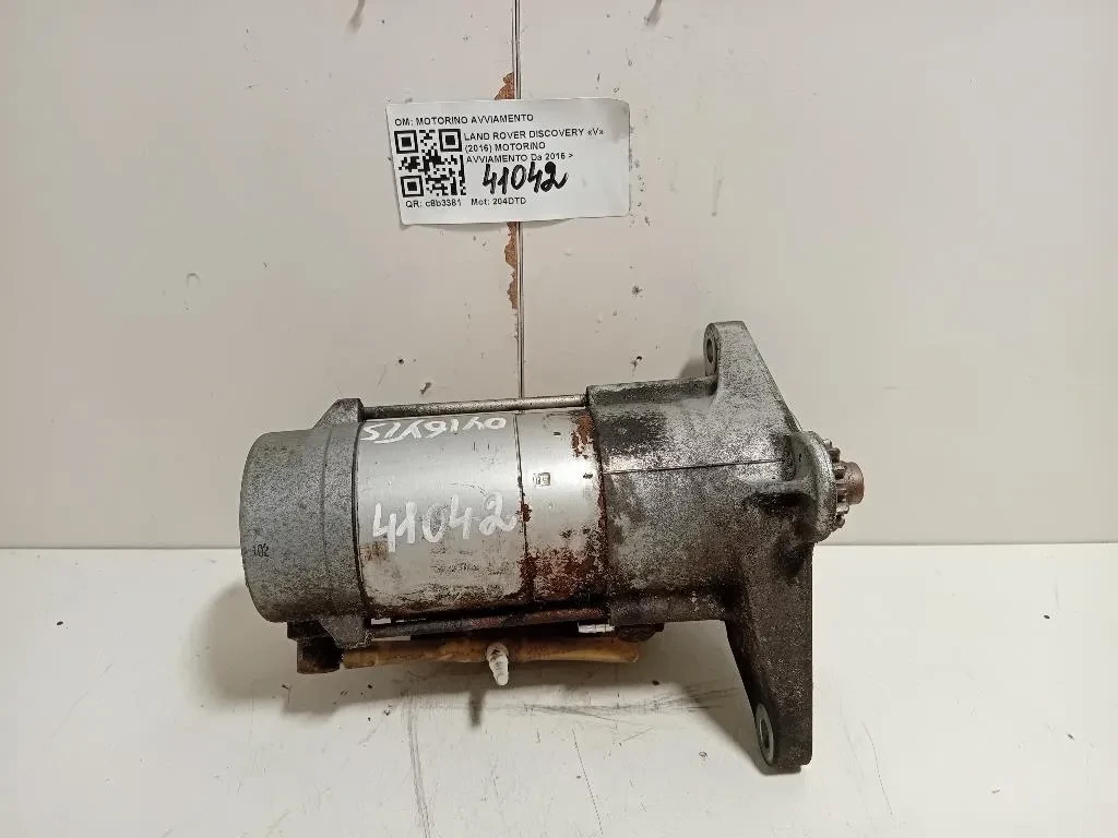 Motorino Avviamento LR081404 Land Rover Discovery V 2016