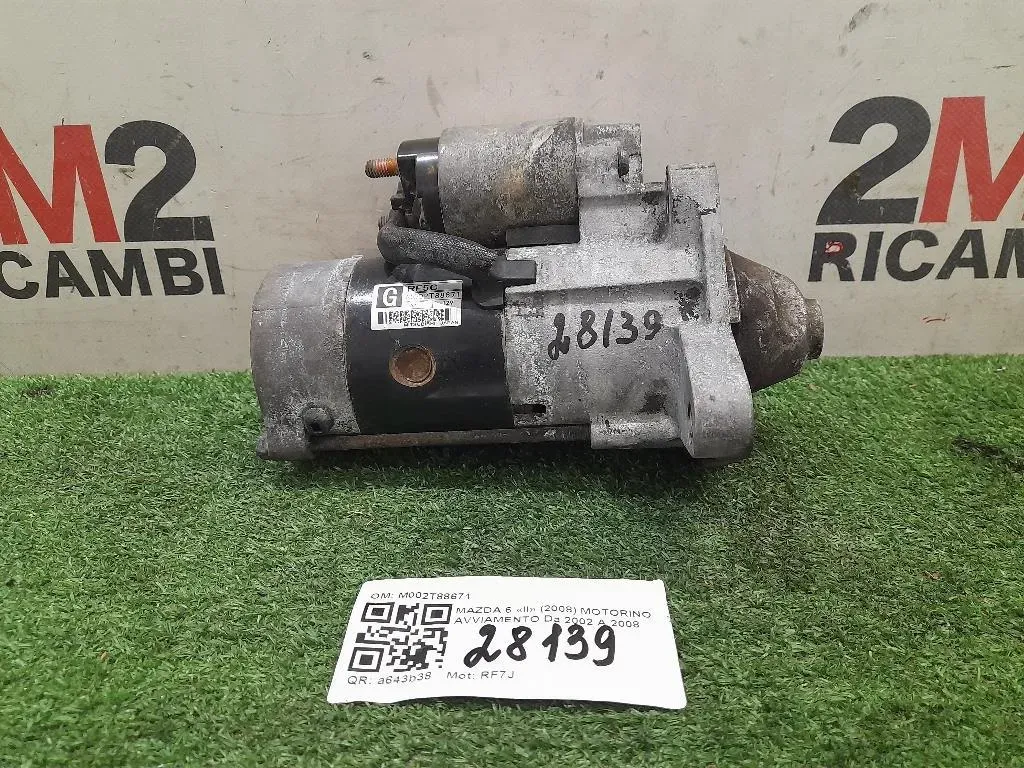 Motorino Avviamento M002T88671 Mazda 6 II 2008