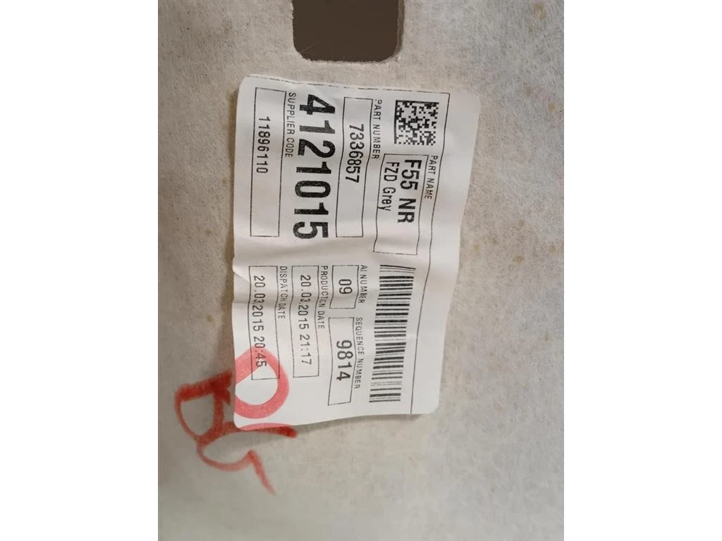 Tetto 41007408856 Mini MINI ONE F55 2014