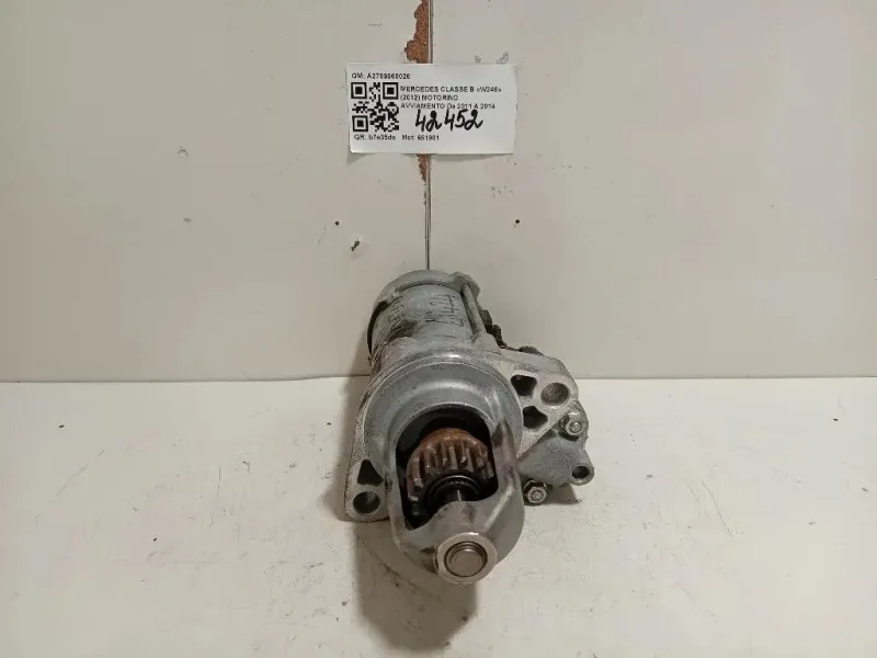 Motorino Avviamento A2709060026 Mercedes Classe B W246 2012