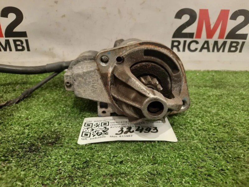 Motorino Avviamento A0051511301 Mercedes Classe C W203 2000