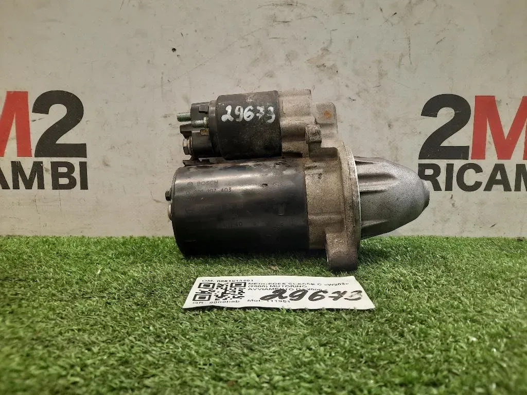 Motorino Avviamento 0051513401 Mercedes Classe C W203 2000