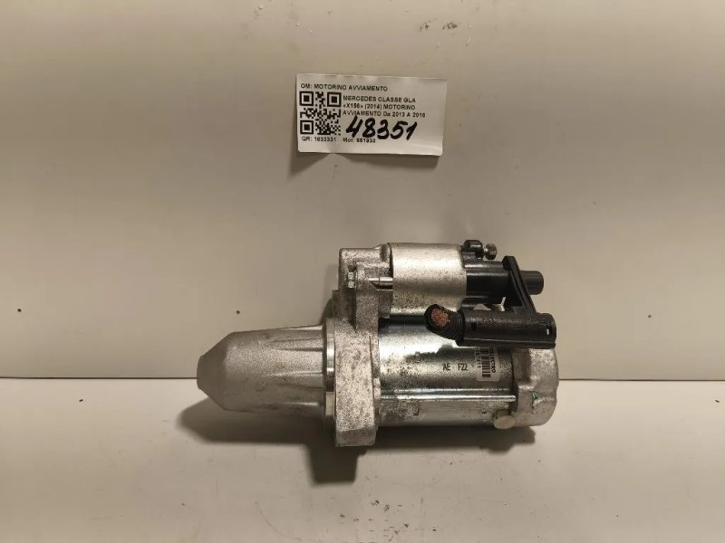 Motorino Avviamento MOTORINO AVVIAMENTO Mercedes Classe GLA X156 2014
