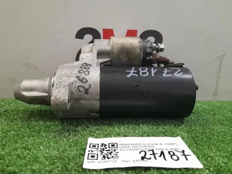 Motorino Avviamento Mercedes Classe R W251 2006