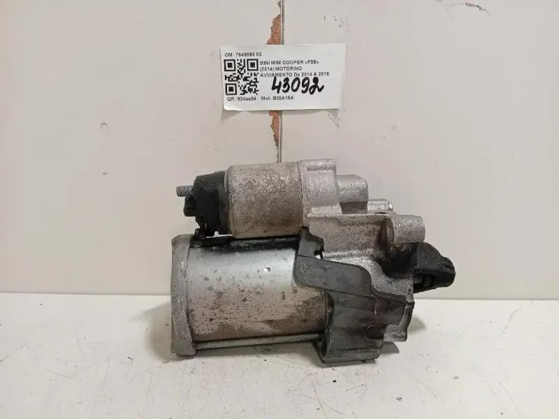 Motorino Avviamento 7649090 03 Mini MINI Cooper F55 2014