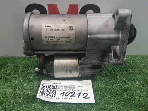 Motorino Avviamento 12418570848 Mini MINI Cooper F56 2014