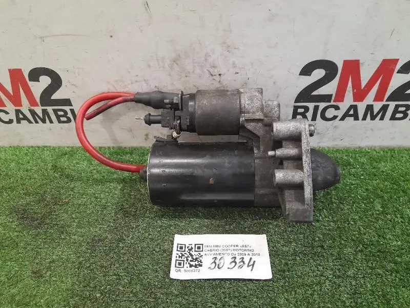Motorino Avviamento Mini MINI Cooper R57 Cabrio 2007