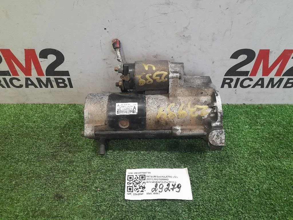 Motorino Avviamento M008T75071A Mitsubishi Pajero IV 2011