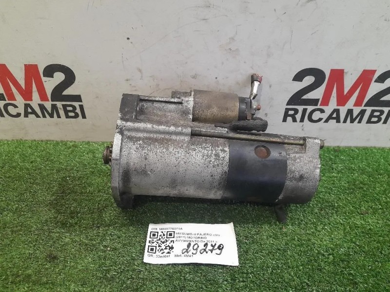 Motorino Avviamento M008T75071A Mitsubishi Pajero IV 2011