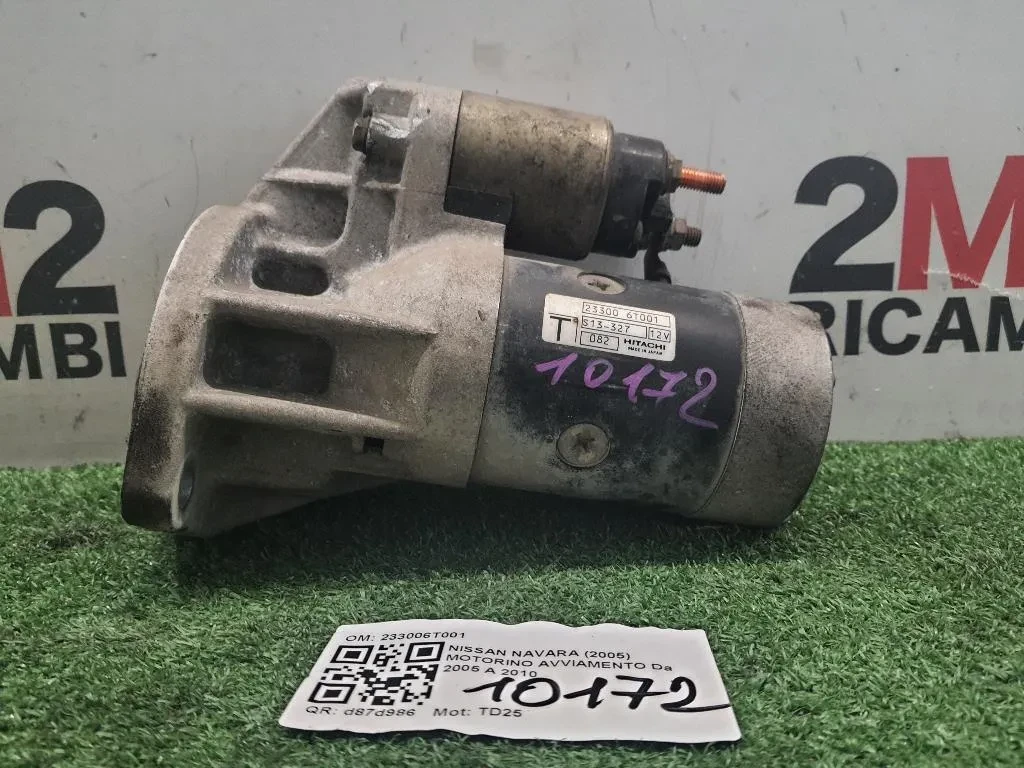 Motorino Avviamento 233006T001 Nissan Navara 2005