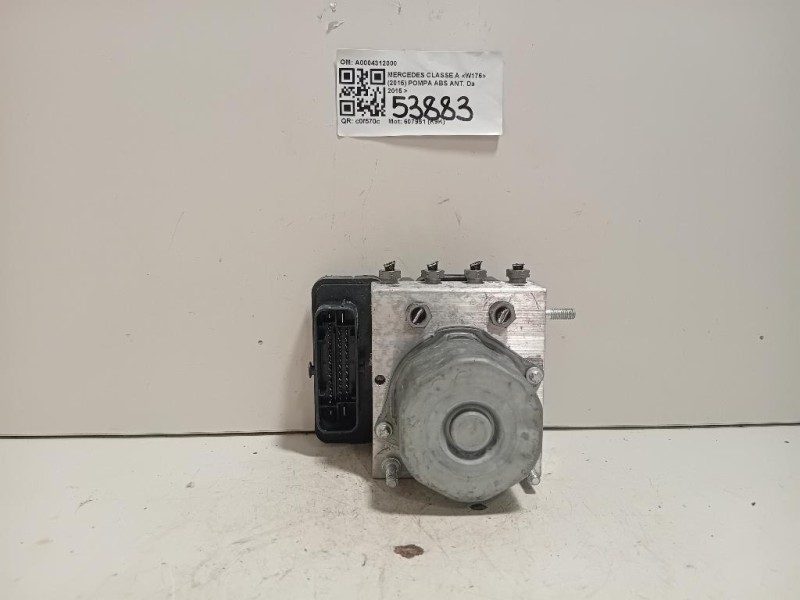 Pompa ABS ANT A0004312000 Mercedes Classe A W176 2015