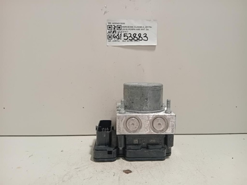 Pompa ABS ANT A0004312000 Mercedes Classe A W176 2015