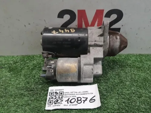 Motorino Avviamento 24436877 Opel Astra H 2005