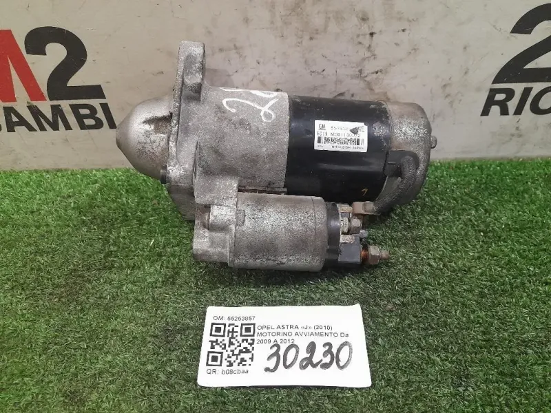Motorino Avviamento 55253857 Opel Astra J 2010